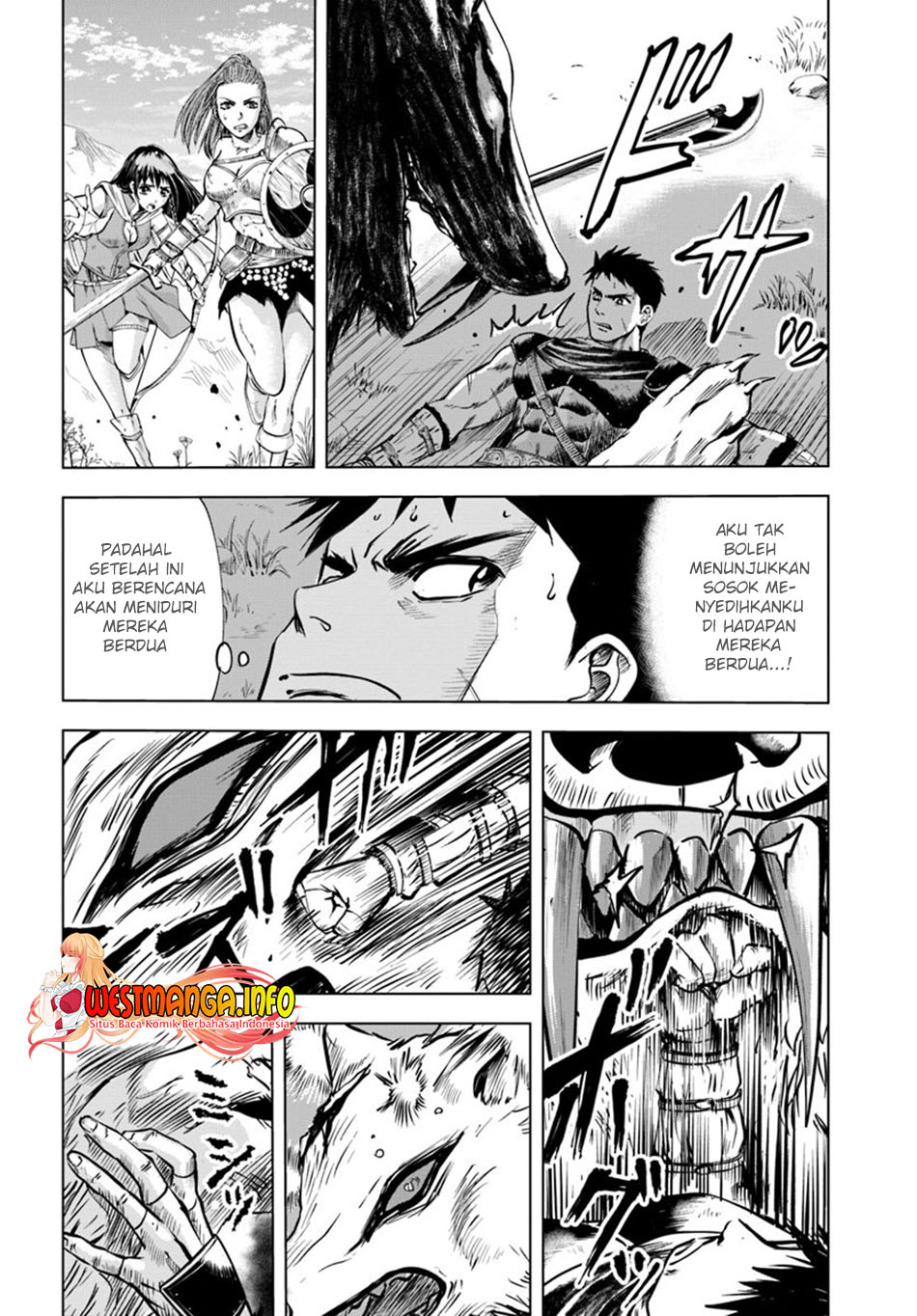 Oukoku E Tsuzuku Michi Chapter 06.2 Bahasa Indonesia